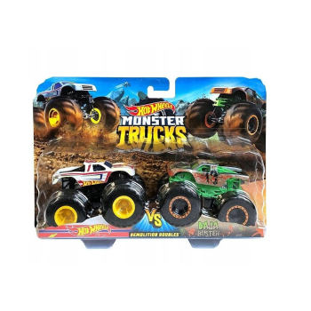 Hot Wheels. Monster Trucks Pojazd 1:64 2-pak